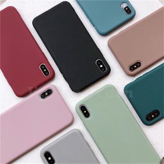 Matte Ốp lưng Soft TPU Phone Case IPhone 6 6s 7 8 Plus X XS MAX XR Cover