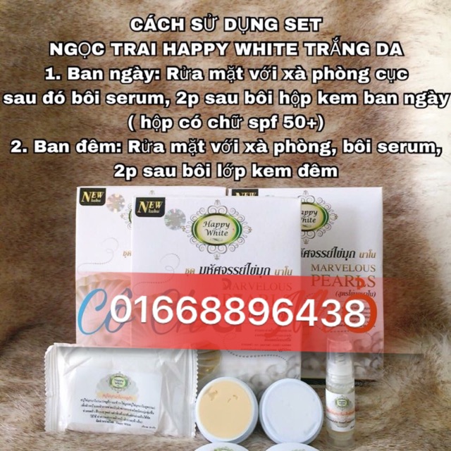 Sét dưỡng trắng da ngọc trai Yanhee Thái Lan