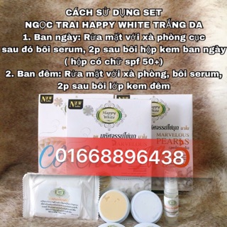 Sét dưỡng trắng da ngọc trai Yanhee Thái Lan