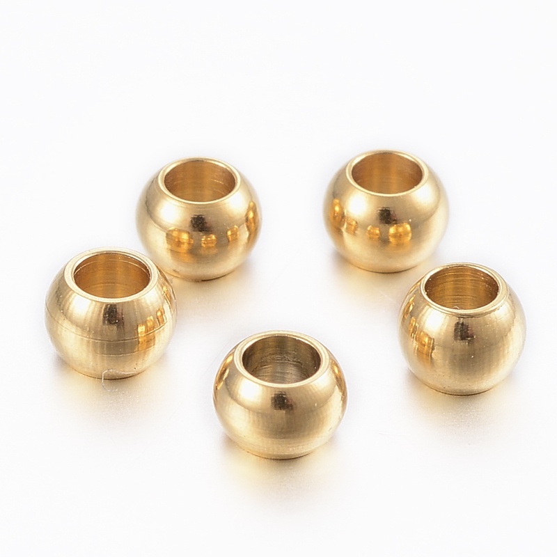 5-1000 Hạt Xâu Làm Trang Sức Bằng Thép Không Gỉ 304 2~12x1.2~9mm: 0.8~5mm