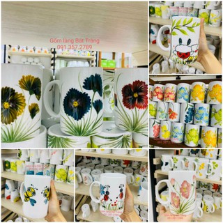 Cốc nước 450ml gốm sứ Hiền Anh Bát Tràng