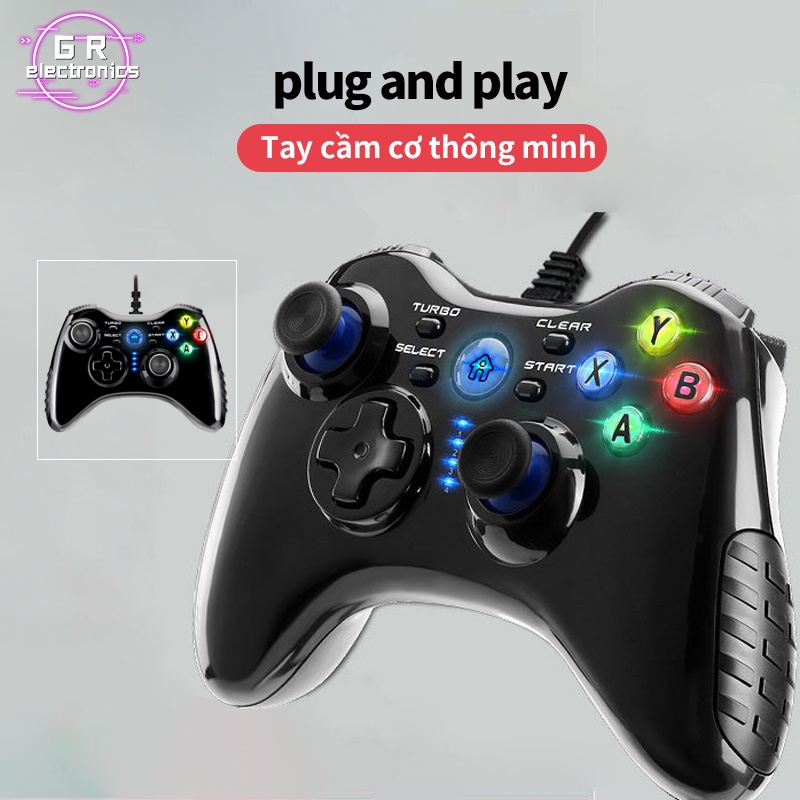 Tay cầm chơi game thông minh nhanh chóng không có độ trễ tương thích với bốn nền tảng máy tính TV home lớn Tay cầm PS3