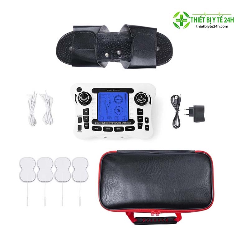 Máy Massage Xung Điện, Máy Mát Xa Xung Điện Trị Liệu 4 Miếng Dán SYK-308B, YTK-309B