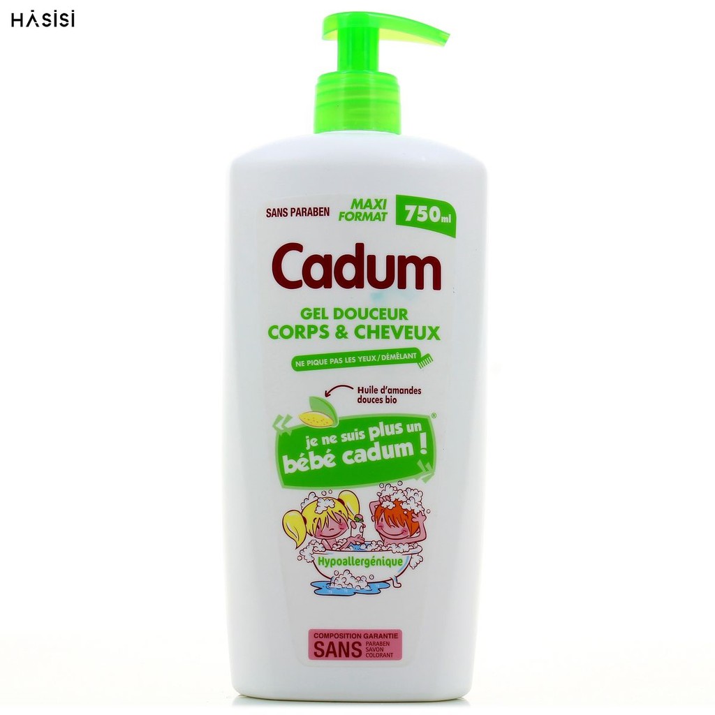 CADUM - Gel Douceur Corps & Cheveux 750ml