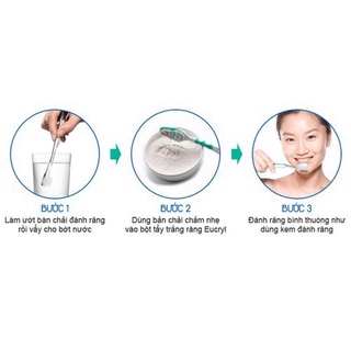 COMBO KEM VÀ BỘT TRẮNG RĂNG ANH EUCRYL giúp chắc khỏe nướu và chống sâu răng