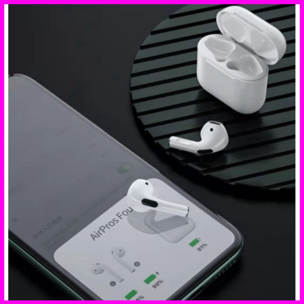 Tai Nghe Bluetooth Airpods Pro 5 Loại 1. Cho Iphon Và Androi. Tự Động Kết Nối Với Iphon. Định Vị , Đổi Tên,Bluetooth 5.0