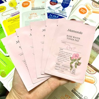 Toner hoa cúc mini + pad Mamonde