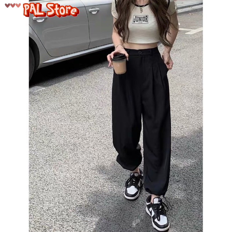 quần jogger nữ , quần suông bo gấu nữ