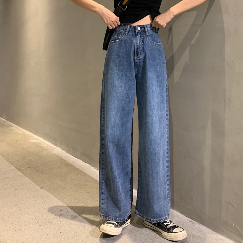 Order | Quần jeans ulzzang dáng dài rộng