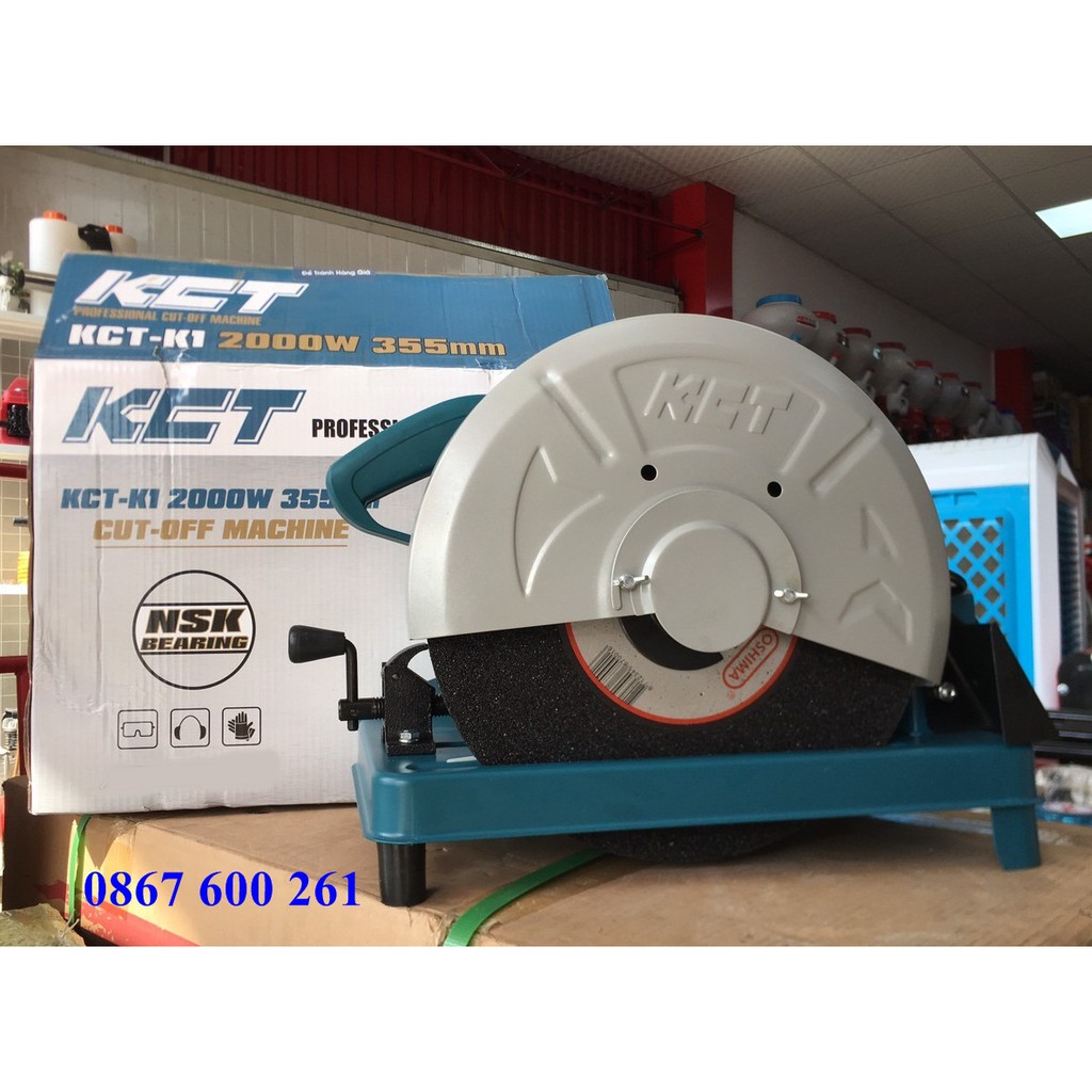 HOT! Máy Cắt Sắt KCT MOD.1, máy cưa sắt công nghệ Nhật, máy cắt sắt bàn chất lượng tốt