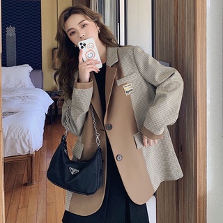 Áo Khoác Blazer Dáng Rộng Thời Trang Hàn Quốc Dành Cho Nữ Mã RB056