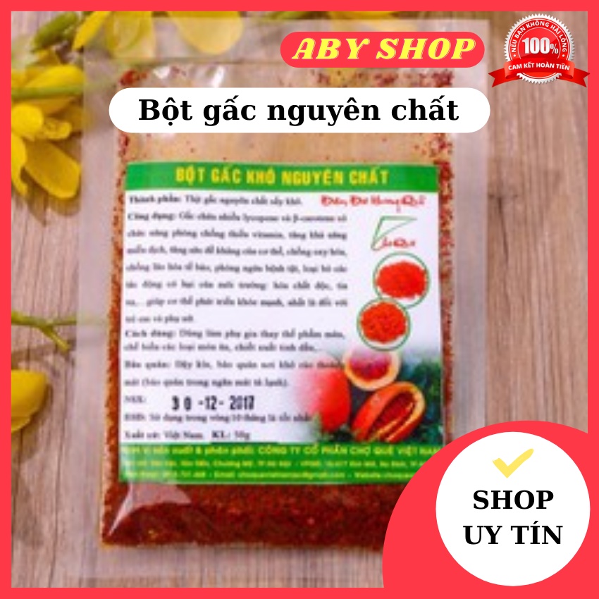 Bột gấc tạo màu ⚡ GIÁ SỐC ⚡ bột tạo màu rau củ quả tự nhiên bắt mắt