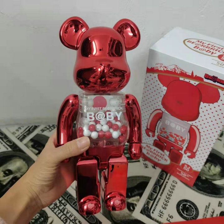 Khối Đồ Chơi Lắp Ráp Hình Gấu Bằng ABS 400%