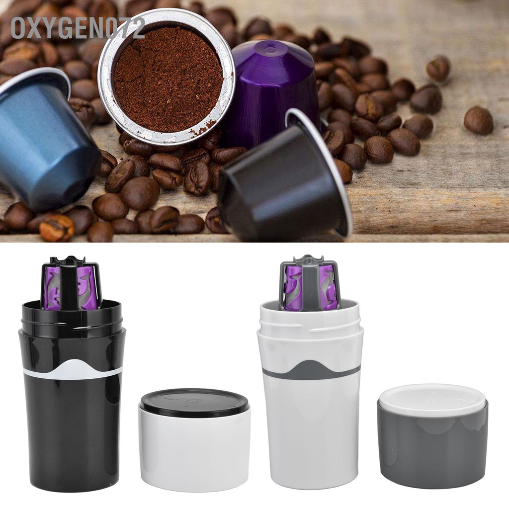 Máy pha cà phê nhỏ giọt văn phòng gia đình - cầm tay 450ml du lịch cho viên nang K Cup - Oxygen072