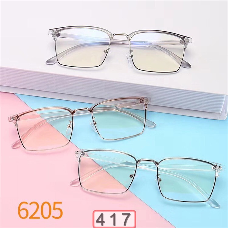 MẮT KÍNH GIẢ CẬN GỌNG DẺO HÀN QUỐC 6205 LYLY K417 VUÔNG FORM CHUẨN SIÊU HOT | BigBuy360 - bigbuy360.vn