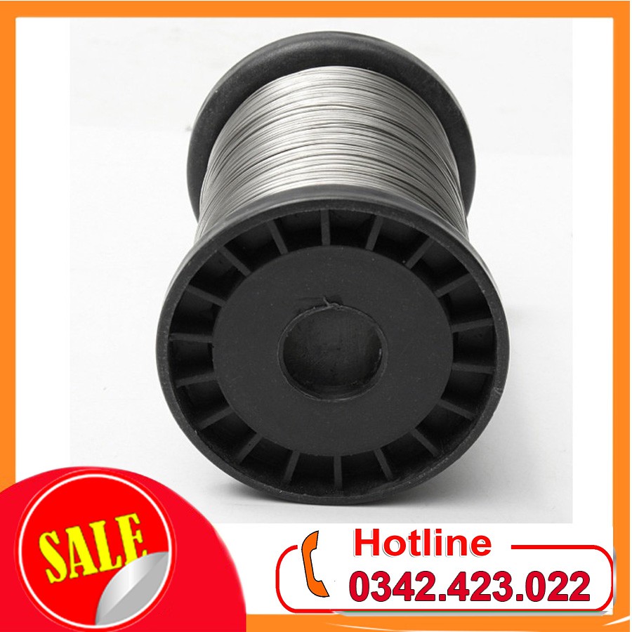 Cuộn Dây Thép Căng Cầu Ong Không Gỉ - Cuộn 500g