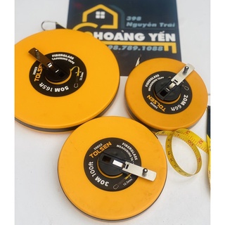 Thước dây 20m/30m/50m tolsen 35020/ 35022/ 35023 fibreglass measuring tape