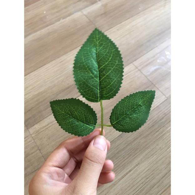 Hoa giả- Combo 100g lá hồng in vân đẹp