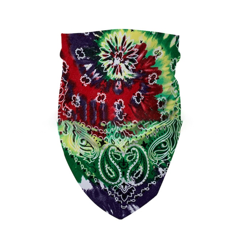 Khăn Trùm Đầu Dạng Xoắn In Họa Tiết Hoa Nhiều Màu Sắc Phong Cách Hip Hop