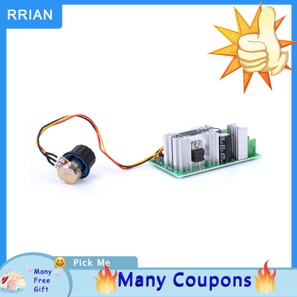 Rrian DC 9-60V 20A Electric Motor Speed Controller Board PWM Regulator