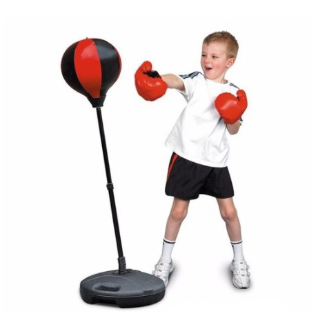 [ Sẵn Hàng, Giao Nhanh ] Bộ BOXING Đấm Bốc Size Trẻ Em Siêu Đẹp [ có gang tay, trụ đỡ, giá đỡ ]