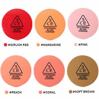 Phấn má dạng kem 3CE Blush Cushion