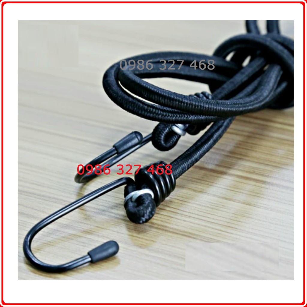 Xe Đẩy Hàng Dây Ràng Dây Chun Buộc Hàng Dùng Cho Xe Đẩy Hàng- Có Móc 2 Đầu