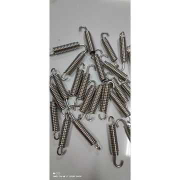 Lò xo treo pô inox (1 bộ 2 cái lò xo)