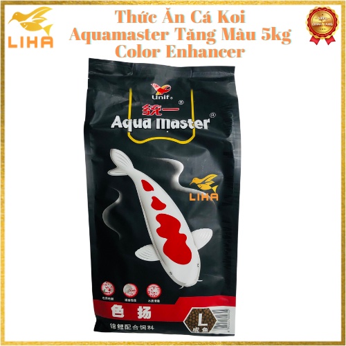 Thức Ăn Cá Koi Aquamaster Tăng Màu 5kg - Cám Cá Koi Color Enhancer