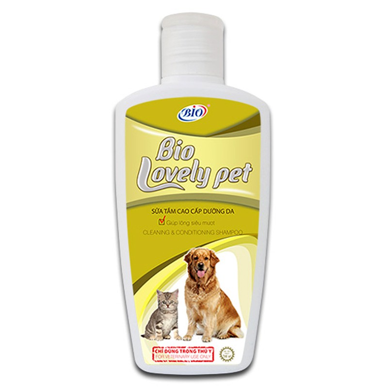 Sữa tắm bio lovely giúp dưỡng lông siêu mượt, khử mùi hôi cho chó mèo-79306