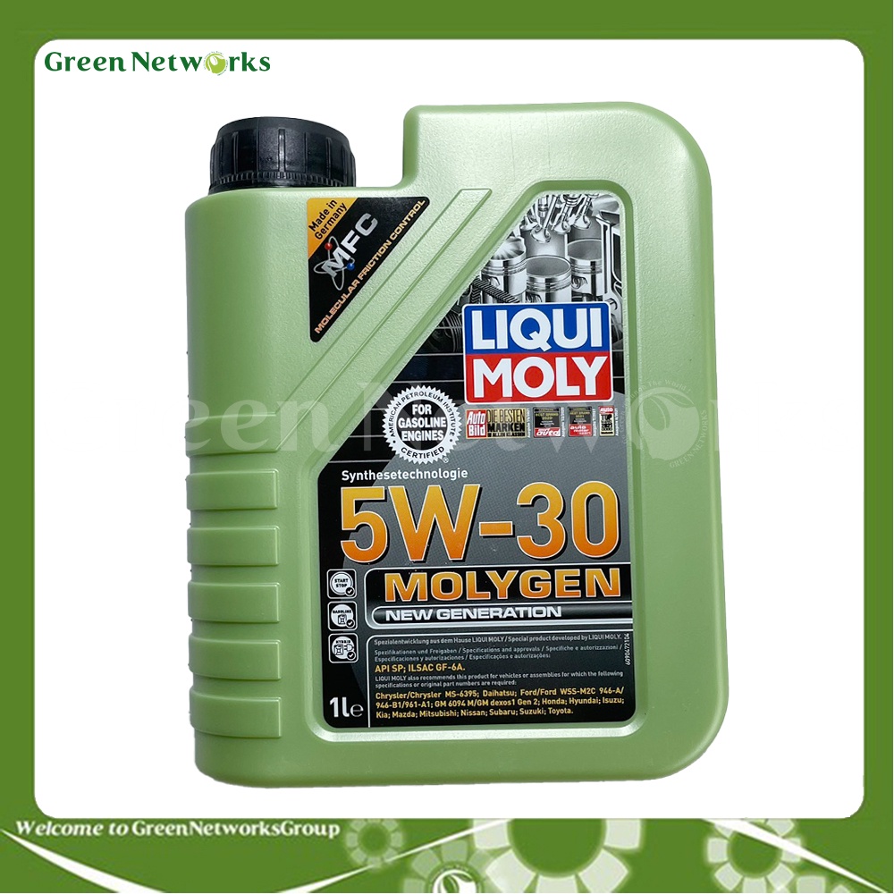 Nhớt Liqui Moly Molygen 5W30, 5W40 cho xe tay ga (1000ml) - Nhớt cao cấp và chính hãng - GreenNetWorks