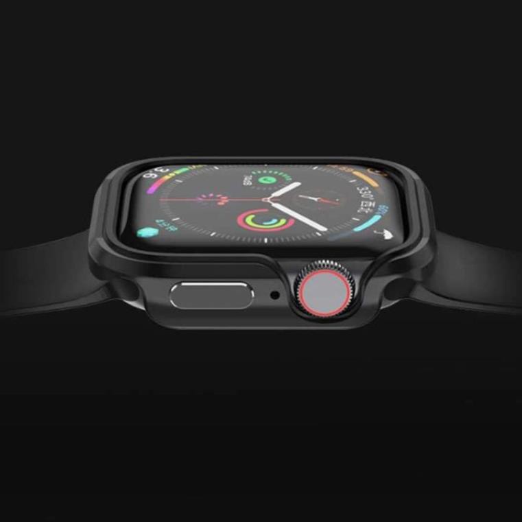 Case cho Apple Watch Series 6 / Series 5 / Series 4 / SE , ốp chống sốc viền thép cao cấp - Hàng chính hãng WIWU