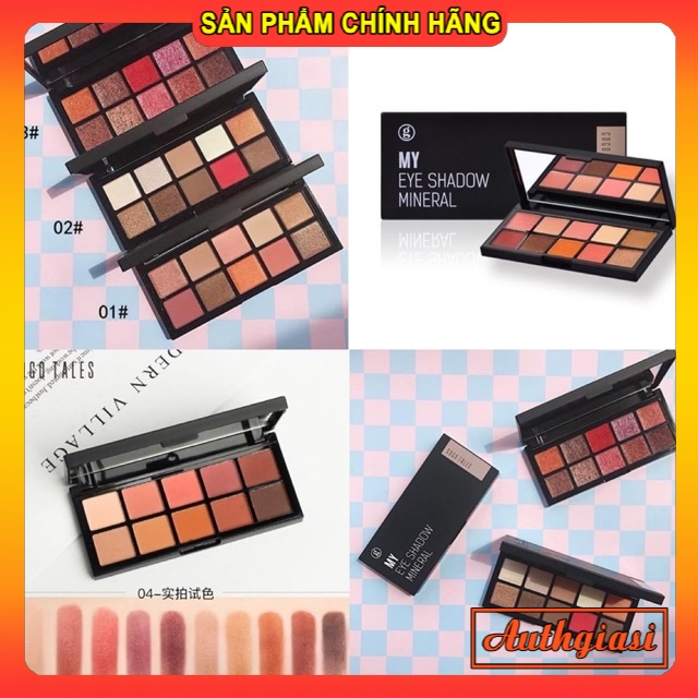Bảng mắt Gogo Tales Eye Shadow 10 màu cực dễ dùng 01-04 | BigBuy360 - bigbuy360.vn