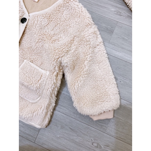 Áo khoác lông cừu bé gái / bé trai TQXK