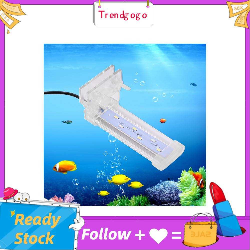 Trendgogo 4Types Aquarium Fish Tank LED Clip Light Plant Grow Lamp Lighting