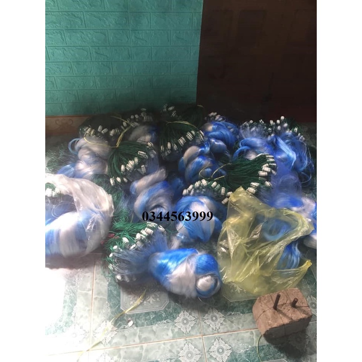 Lưới Đánh Cá sông, hồ cao 2m, 3m, 4m Dài 80m - lưới phao quả