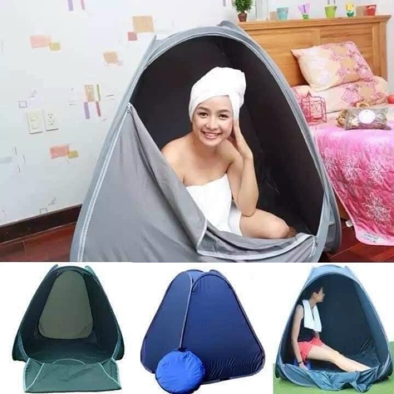 LỀU XÔNG CÓ CHỨC NĂNG TỰ BUNG TIỆN LỢI