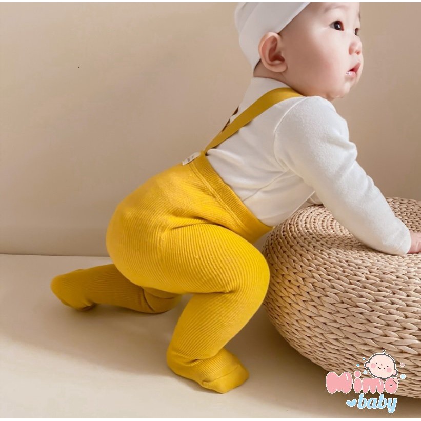 Áo cotton dài tay màu trơn phong cách Hàn Quốc BBAMMA cho bé Mimi kids A04