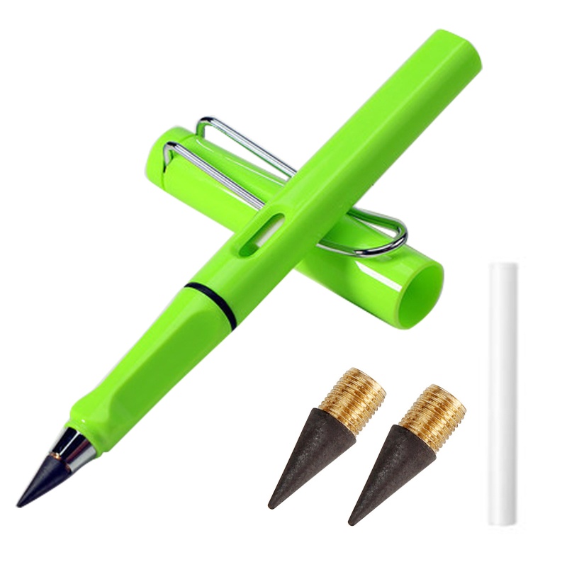 Bút Chì Không Giới Hạn Kèm 2 Ngòi Bút Xóa Được Dành Cho Người Lớn Và Trẻ Em Vẽ Phác Thảo