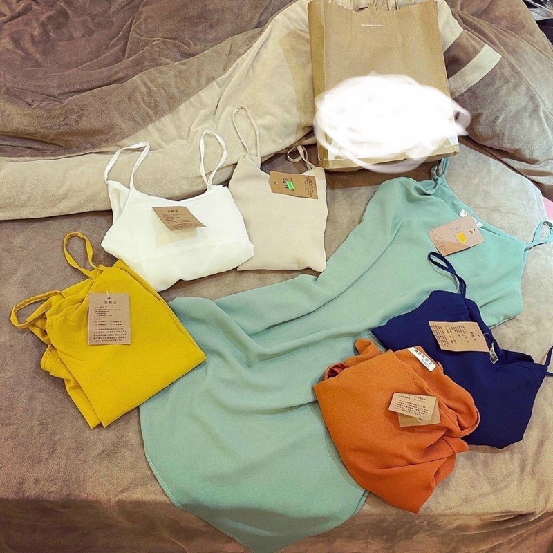 Váy 2 dây, đầm xuông - chất đũi lụa trơn basic nữ - Váy hai dây đũi nhiều màu | BigBuy360 - bigbuy360.vn