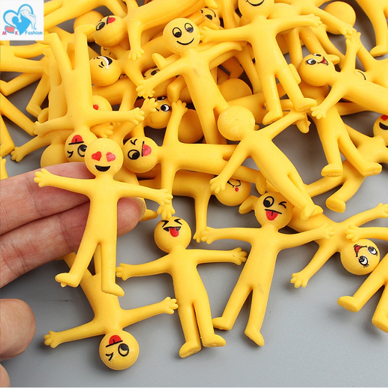 High Quality Đồ Chơi Nắn Bóp Đàn Hồi Giảm Stress Hình Minions Hoạt Hình