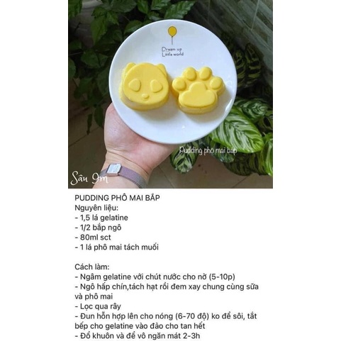 gelatine hữu cơ bio ewald dạng lá gói 20g (12lá) date t1/2025