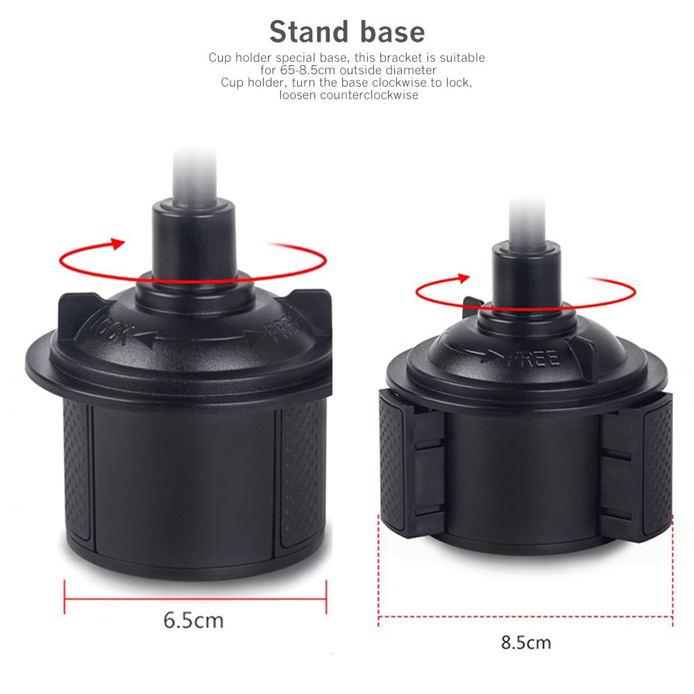 Giá đỡ điện thoại cổ ngỗng trên xe ô tô tiện dụng | BigBuy360 - bigbuy360.vn