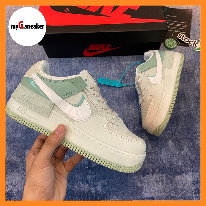 [MyGsneaker] Giày AF1 Shadow Mint cao cấp cho nữ