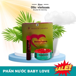 Bộ son kem lì olic , bộ son kem lì baby love , son môi cao cấp olic , combo Son Olic chính hãng