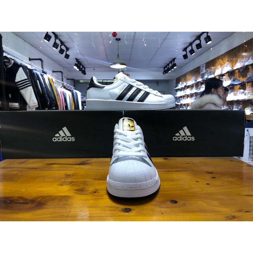 [Adidas giày]Giày adidas superstar Bản SlÊU CẤP [ tem vàng ] full box - GD sneaker ?