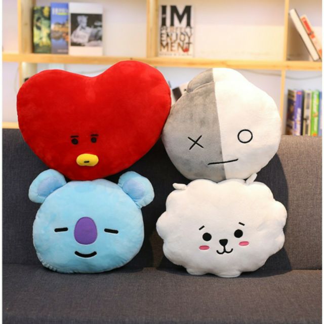 Gấu ôm BTS BT21 size bự