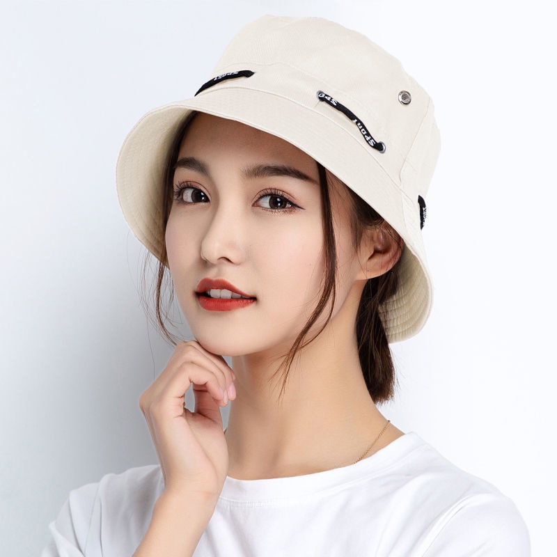 Mũ Xô Phong Cách Ngư Dân Phối Dây Luồn Và Lỗ Thoát Khí L2151