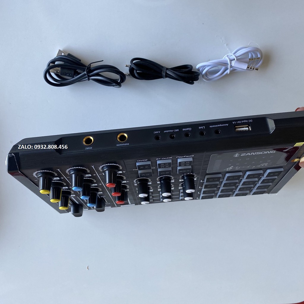 Trọn Bộ Sound Card S8 Và Micro Thu Âm BM900 Chính Hãng