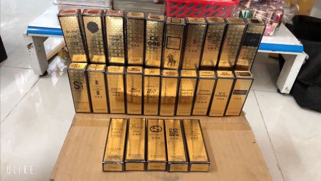 Nước hoa lăn USA vàng 12ml nhiều mùi